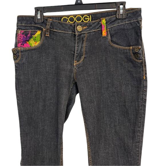 Coogi Jeans Womens Embroidered Pocket Size 9/ 10 - Picture 8 of 16